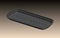 Rib Tray Base- 3D